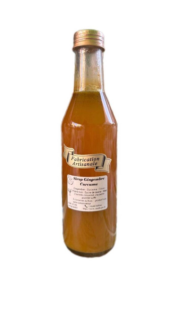 Concentré de curcuma gingembre 250ml