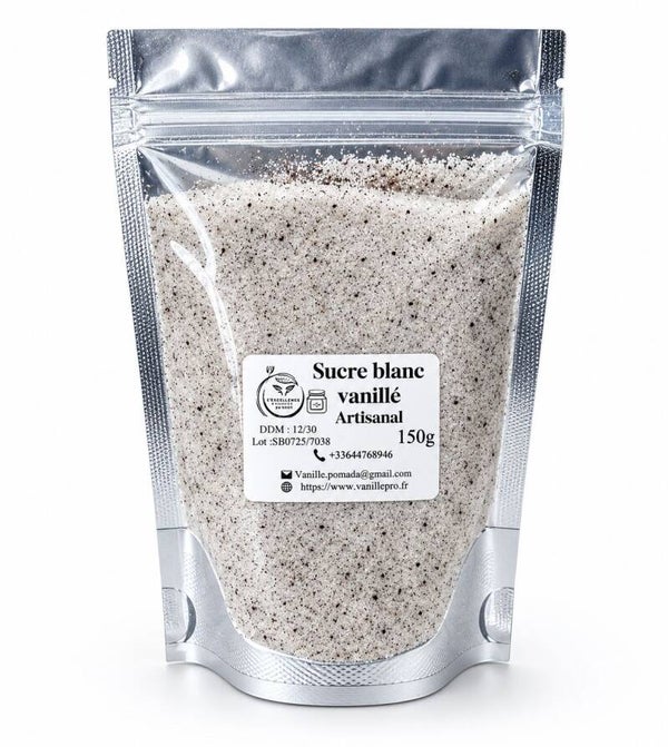 Sucre blanc vanillé 150g