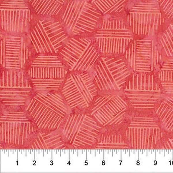 Northcott - Hexies - Grapefruit