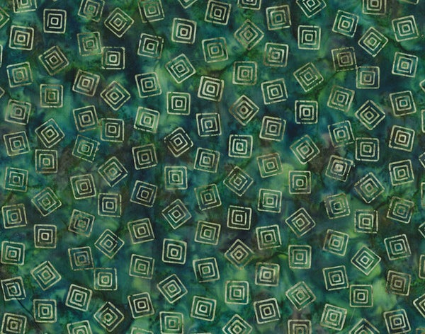 Northcott - Midnight Savanna II - Evergreen Tilt Squares