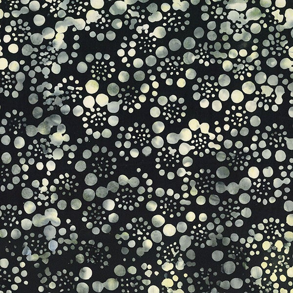 Northcott - Bubble Pop - Black Swirl