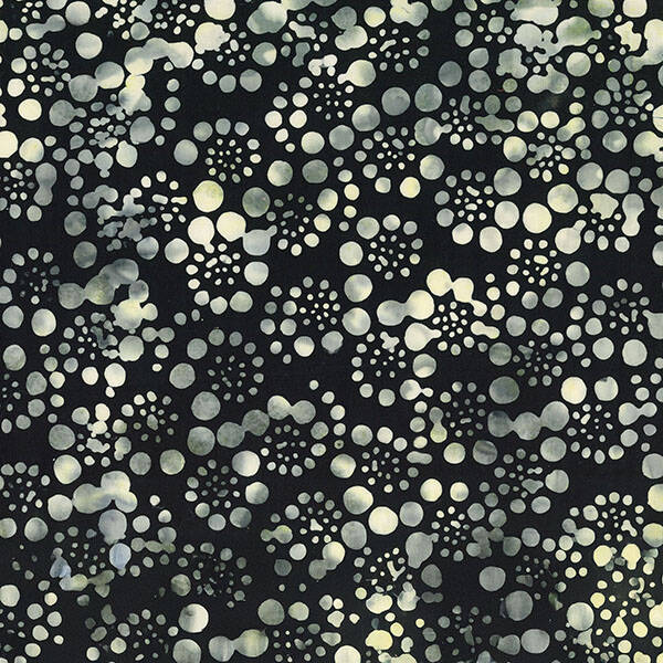 Northcott - Bubble Pop - Black Swirl