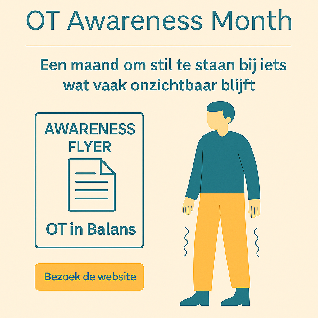 OT Awareness Month 2025 – orthostatische tremor zichtbaar maken | OT in Balans