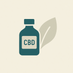 Icoon bij experimenteel gebruik van CBD en THC in relatie tot tremorbehandeling.