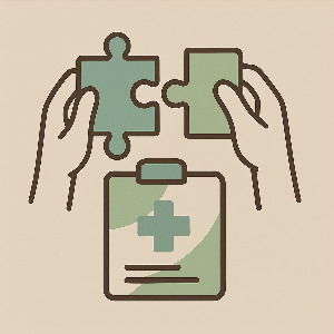 Illustratie van het zoeken naar de juiste diagnose bij orthostatische tremor