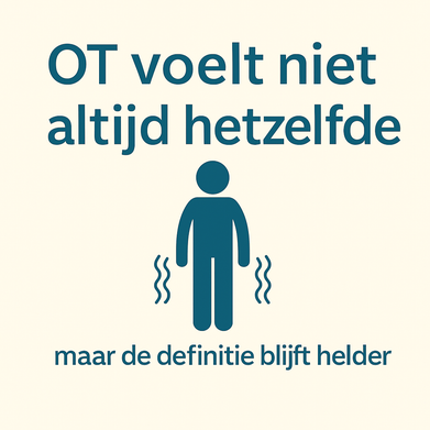 Visual met de tekst ‘OT is niet altijd hetzelfde’