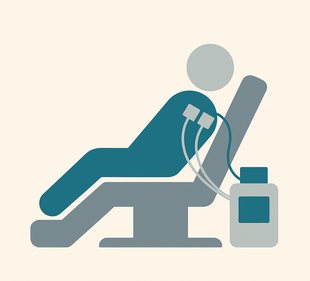 Afbeelding van niet-invasieve rugstimulatie als nieuwe behandelrichting bij orthostatische tremor.