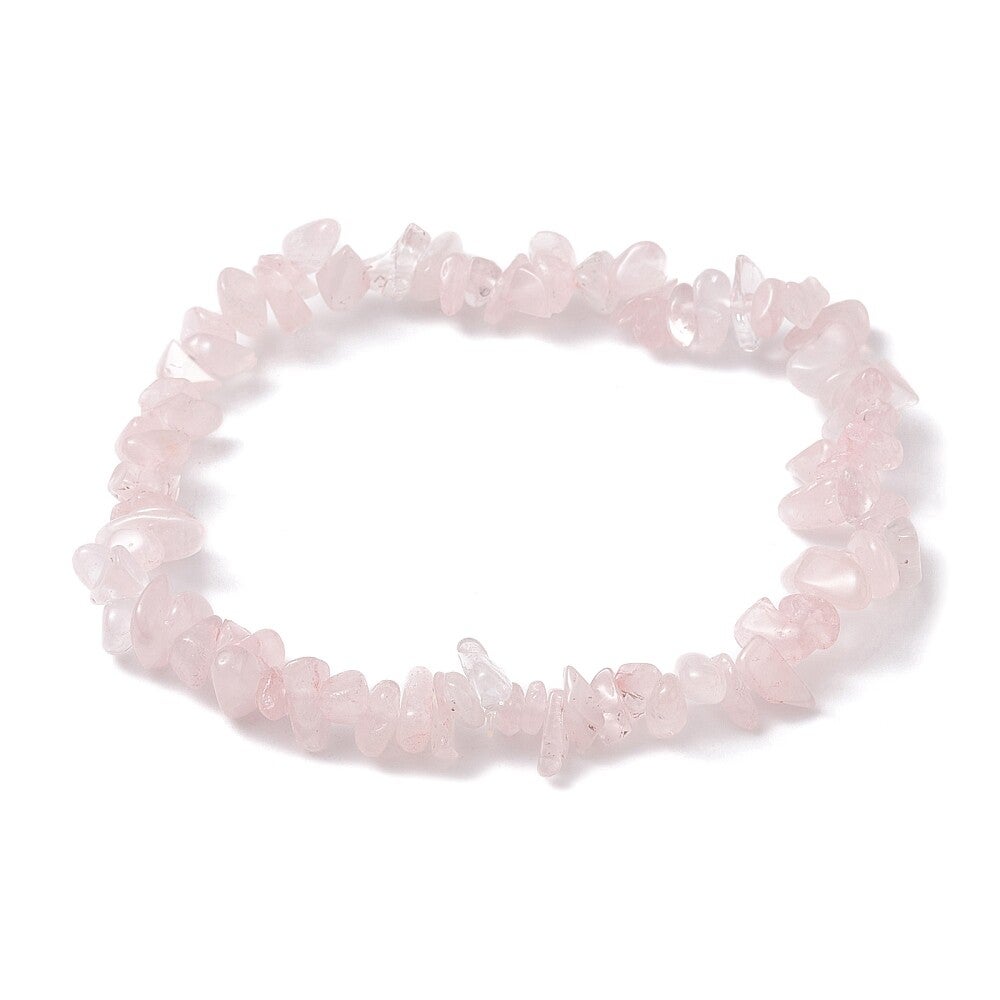 1 st Armband Rosenkvarts