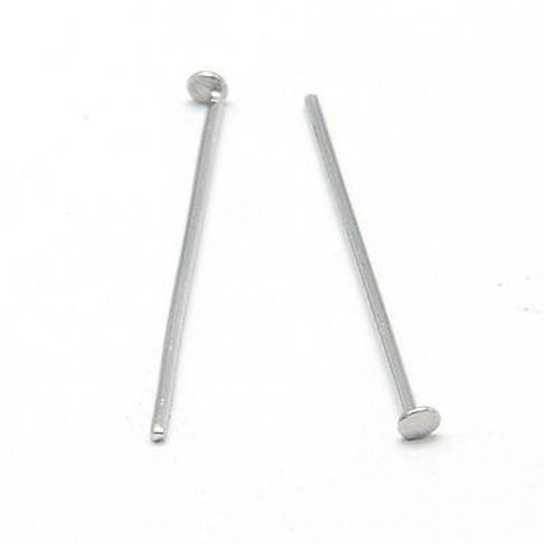 1 påse Pins 20 gram, rostfritt stål