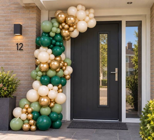 Balloon wave Forest groen combinatie
