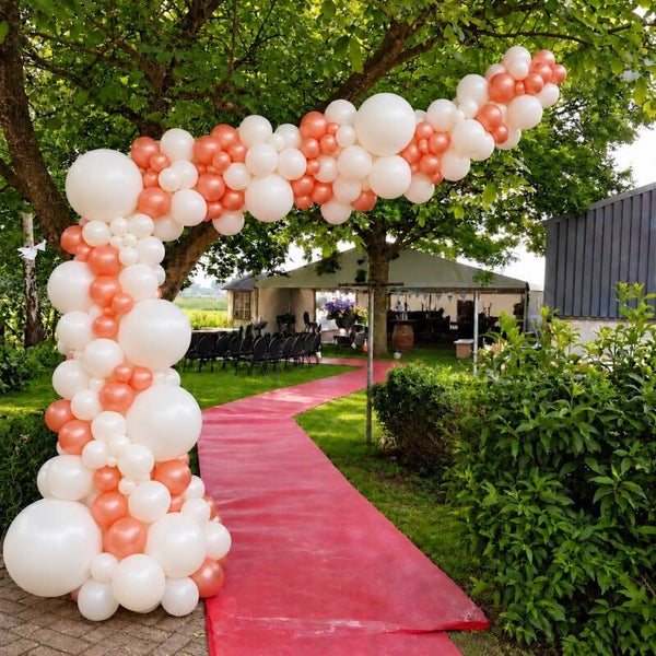 Balloon wave 4-4,5m Just married combinatie