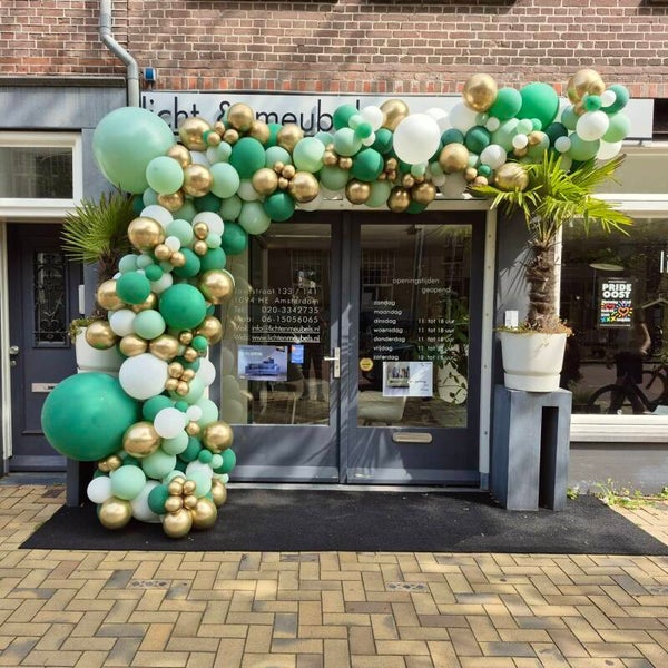 Balloon wave 5m-5,5m Green Gold