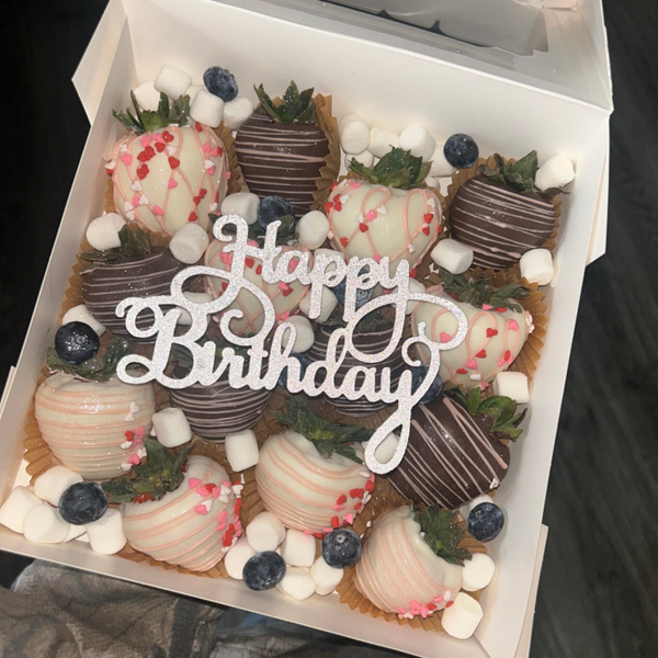 Specialty chocolate covered strawberries