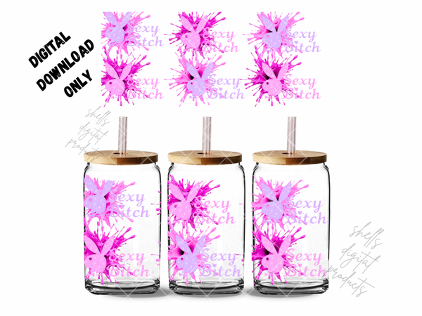 Sexy bitch playboy bunny 2 png dd for 16oz tumblers