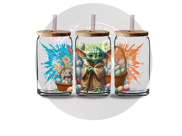 16oz beer can wrap,16oz png Digital download,clip art download,16oz Libby tumbler Kids green alien