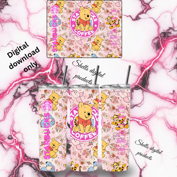 PNG dd sublimation whine the poo Starbucks for 20oz skinny tumbler