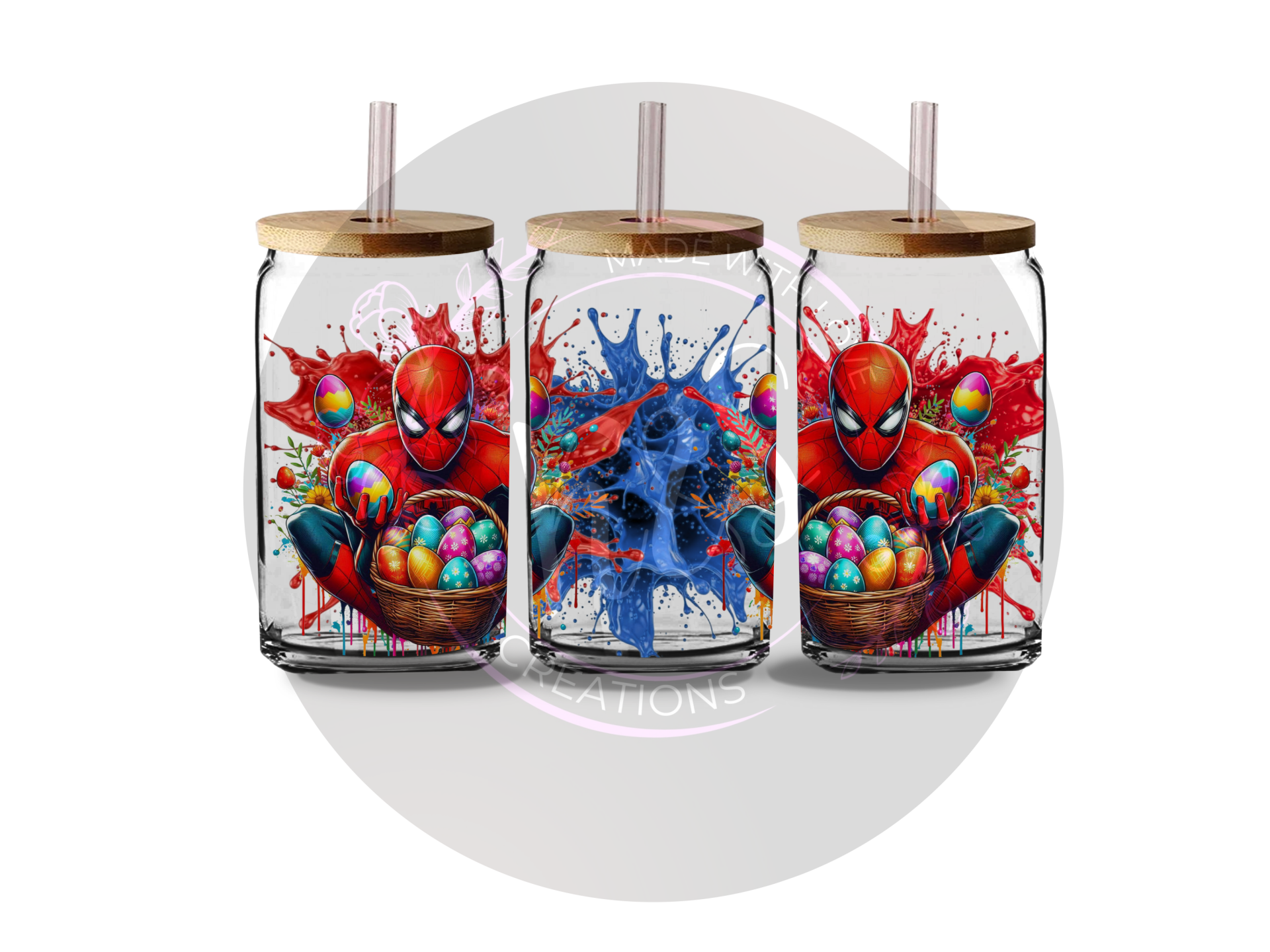 16oz beer can wrap,16oz png Digital download,clip art download,16oz Libby tumbler kids Easter S-man