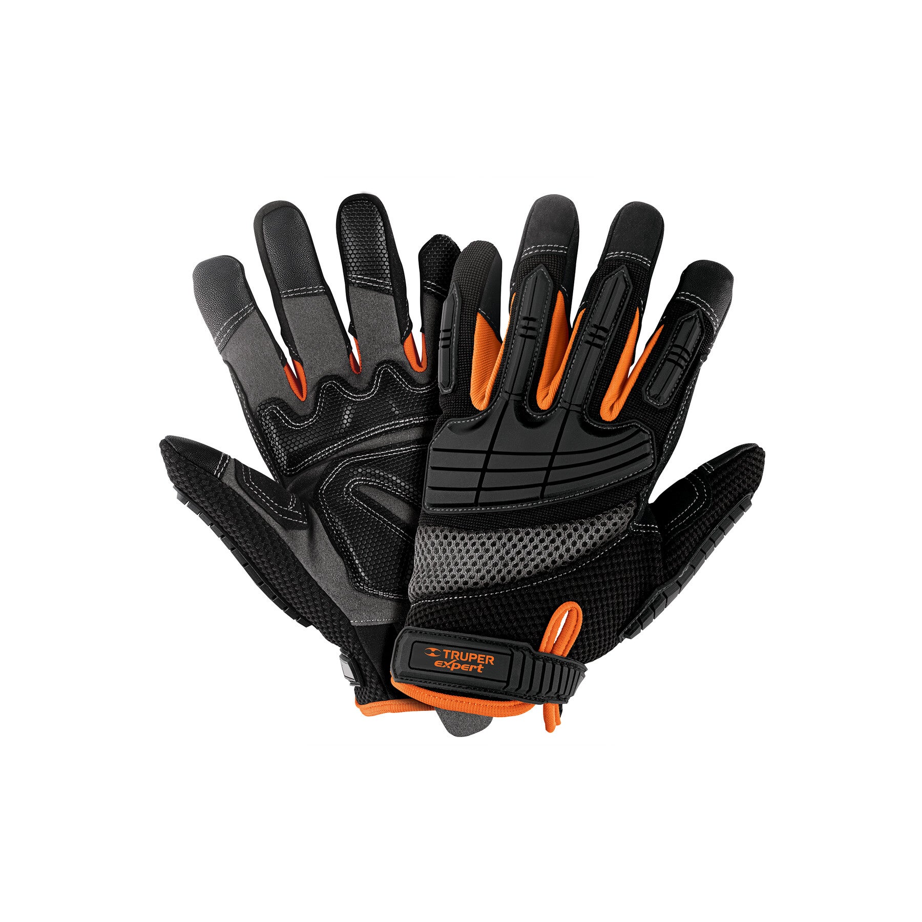 GUANTES PARA MECANICO CON PROTECCION ANTI-IMPACTO TRUPER