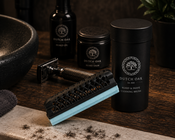 Dutch Oak Beard & Shave Cleaning Brush
