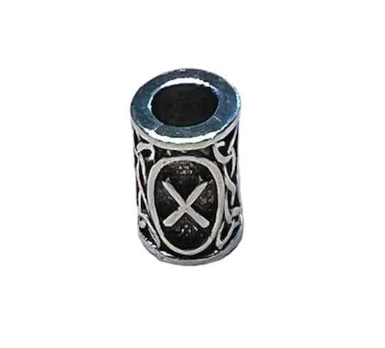 Dutch Oak Beard Bead G (Gift Rune)