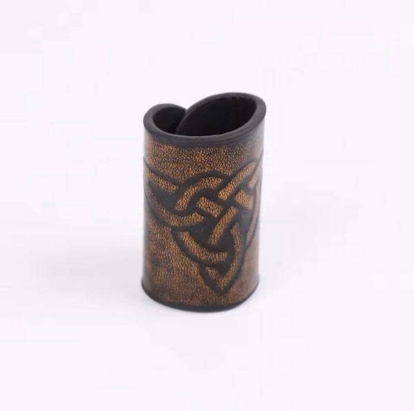 Dutch Oak Viking Baardvlecht Leer