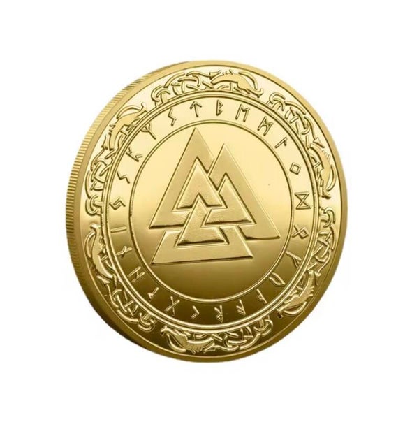 Dutch Oak Vikingmunt Valknut