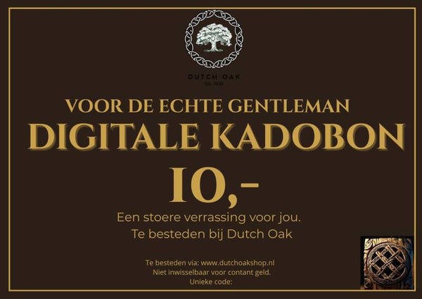 Dutch Oak Digitale Kadobon
