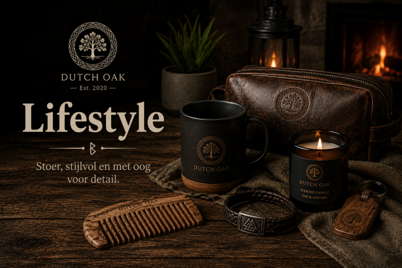 Lifestyle accessoires voor mannen met karakter van Dutch Oak