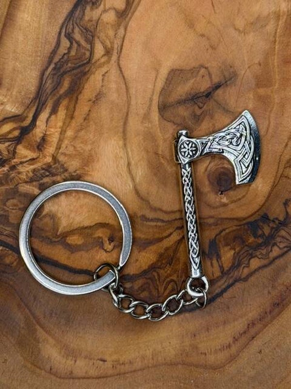 Dutch Oak Viking Sleutelhanger Triqueta