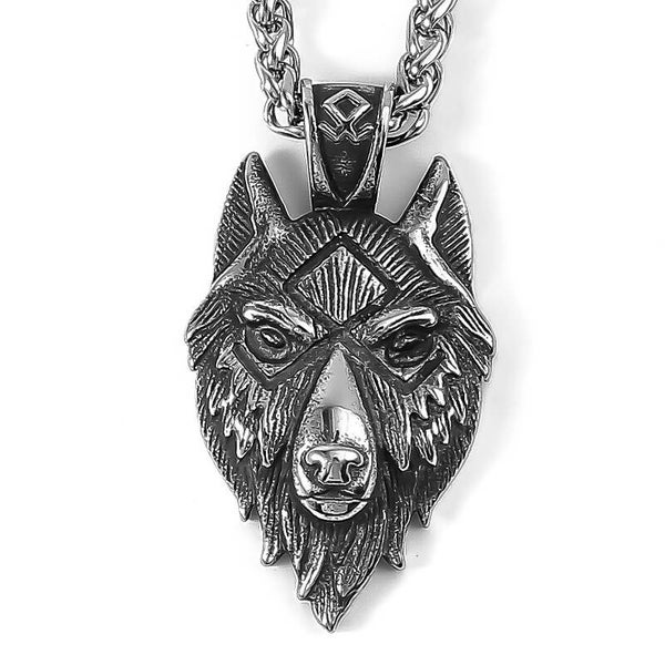 Dutch Oak Viking Ketting Fenrir | RVS Viking Hanger