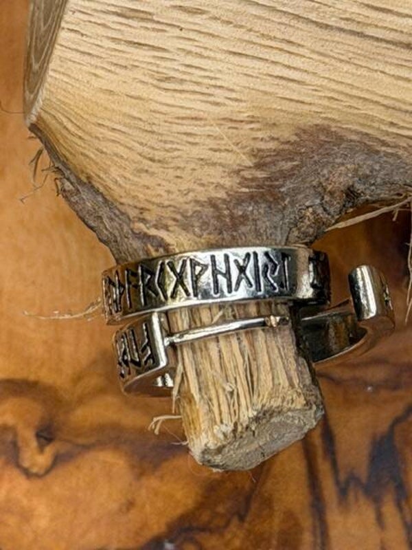 Dutch Oak Viking Oorbellen met Runen