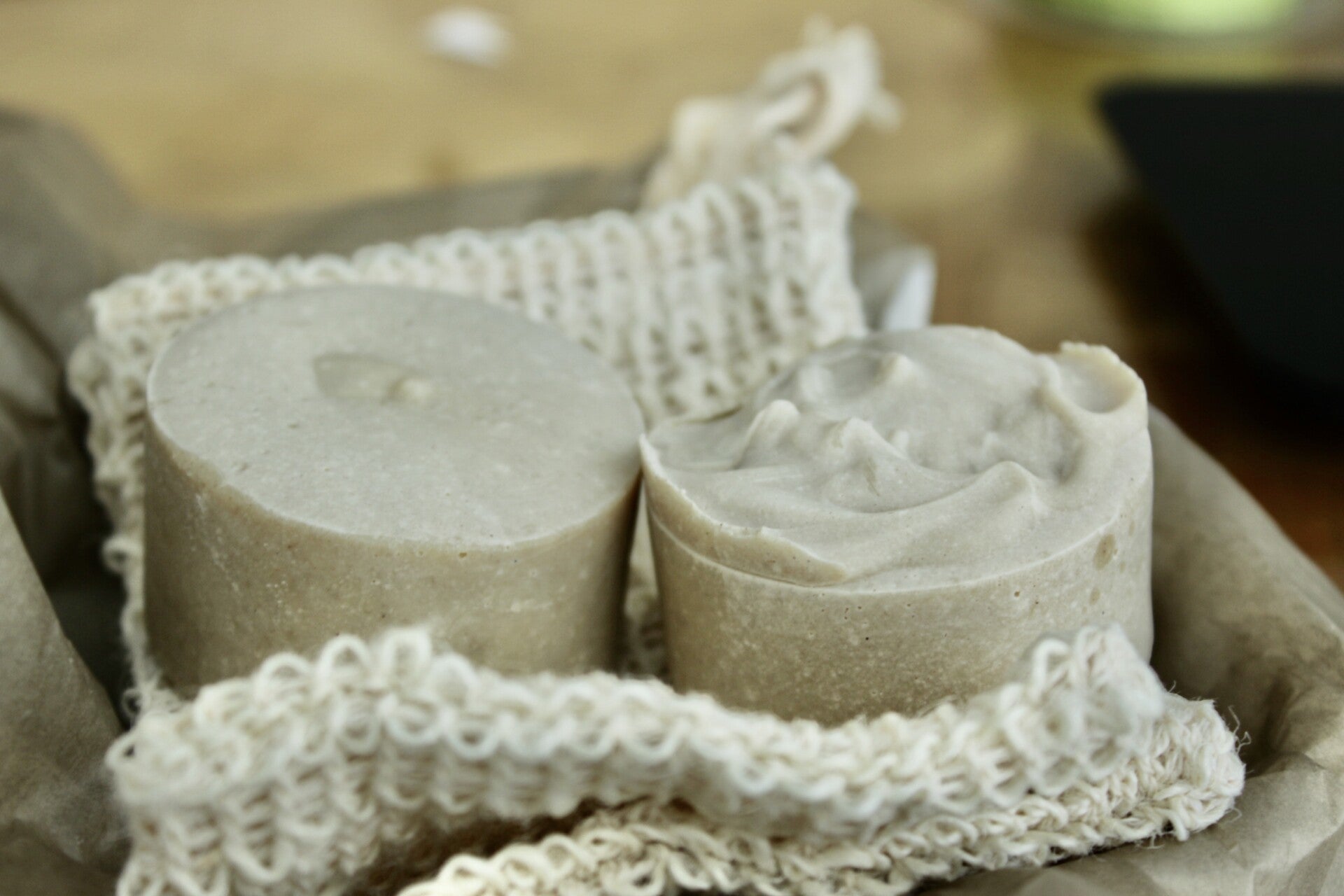 Apple Cider Vinegar Shampoo bar with Rhazoul Clay