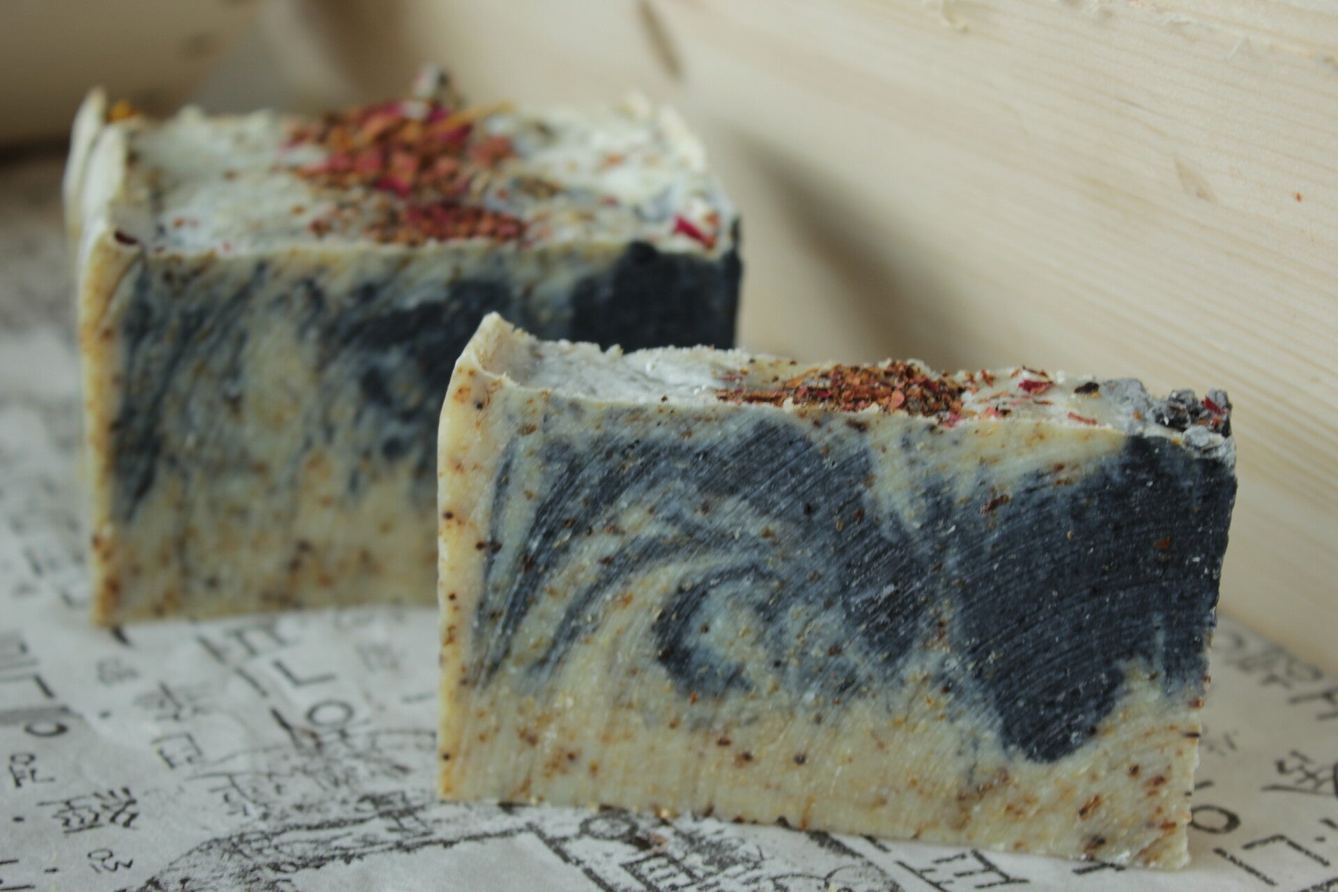 Charcoal Lavendel soap: