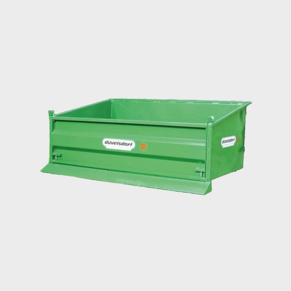 Düvelsdorf Heckcontainer kaufen | Robuste Transportbox für Traktor & Hofeinsatz