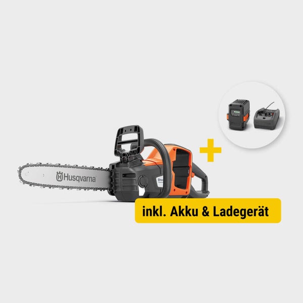Husqvarna 230i Set inkl. Akku B140 + Ladegerät C80