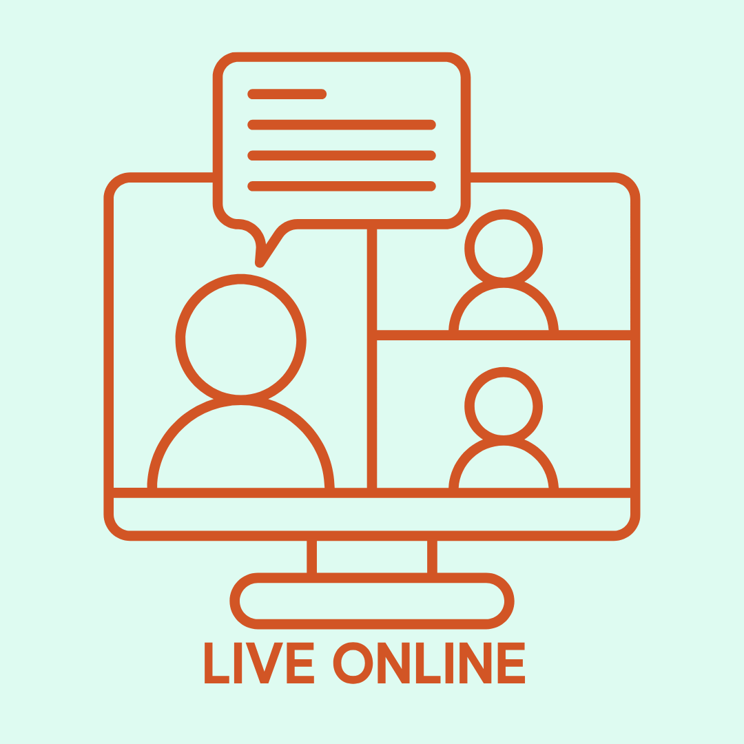 Icon for a live online antenatal hypnobirthing course for expat parents in Spain
