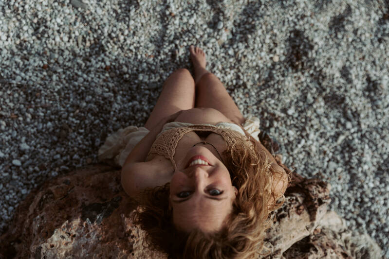 Maternity shoot of me, your hypnobirthing practitioner in Malaga Spain