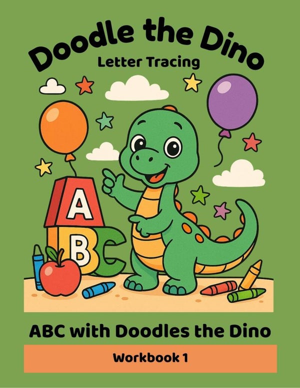 Doodle the Dino - ABC Letter Tracing