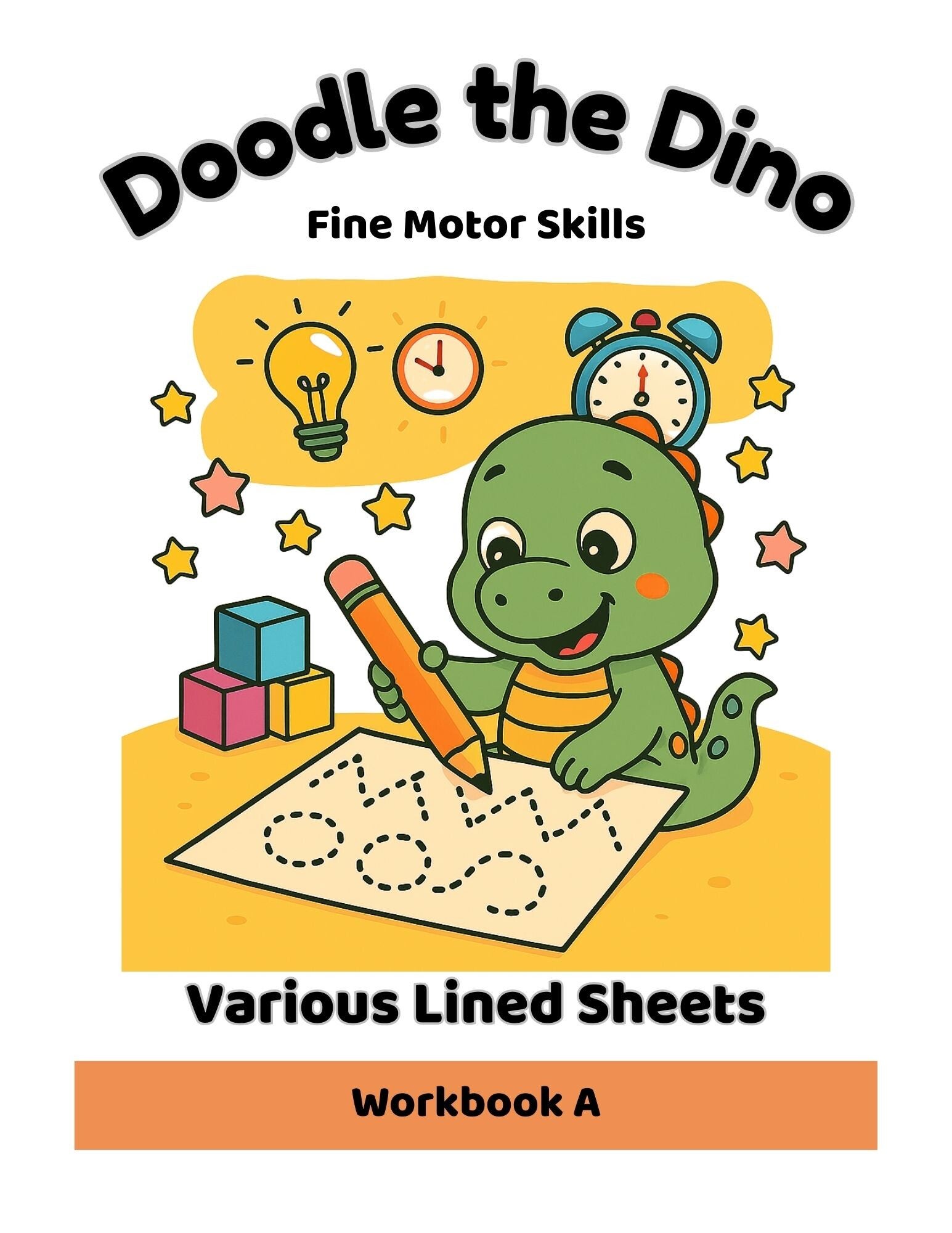 Doodle the Dino - Variety of Writing - Work Sheet A