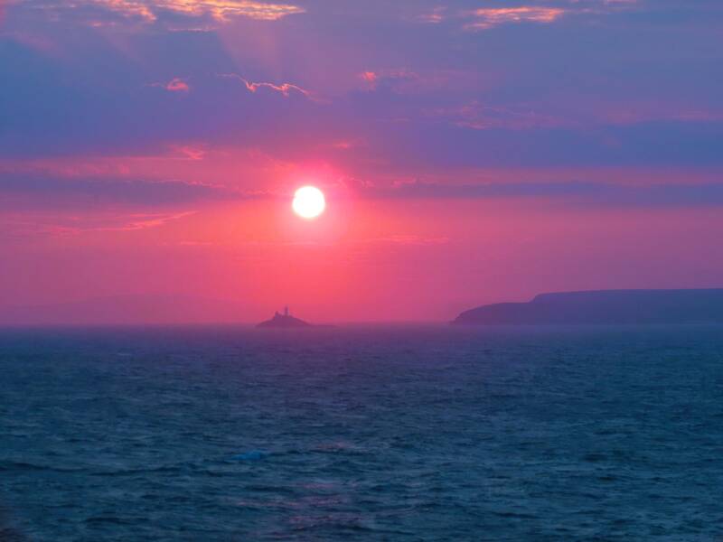 Sunrise over Godrevey