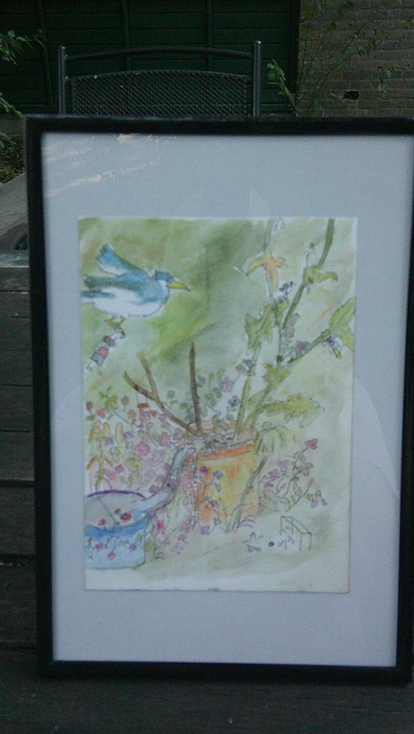 De tuin van mijn ouders