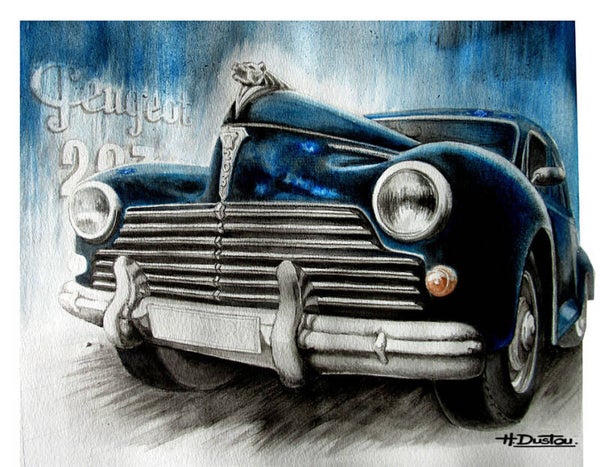 AQUARELLE 203 PEUGEOT