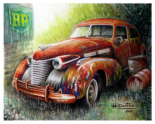VOITURE ROUILLE