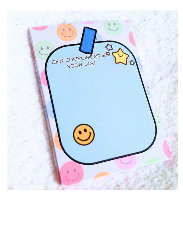 Complimentje voor jou!