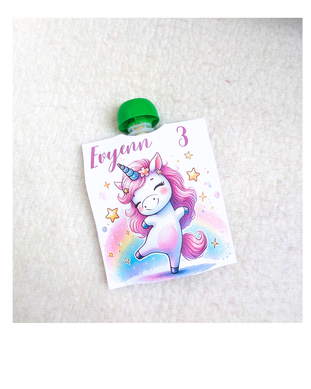 Unicorn Knijpfruit wikkel