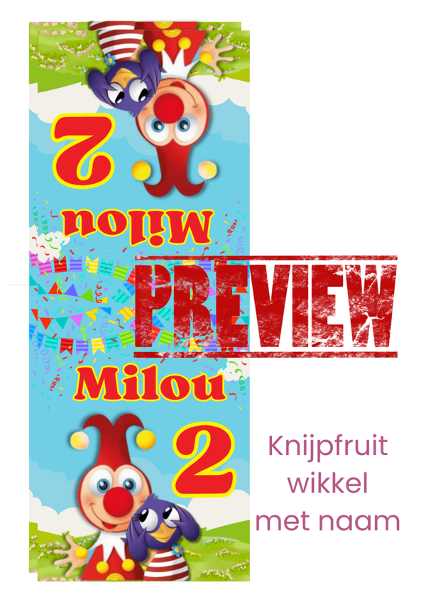 Jokie & Jet knijpfruit wikkel