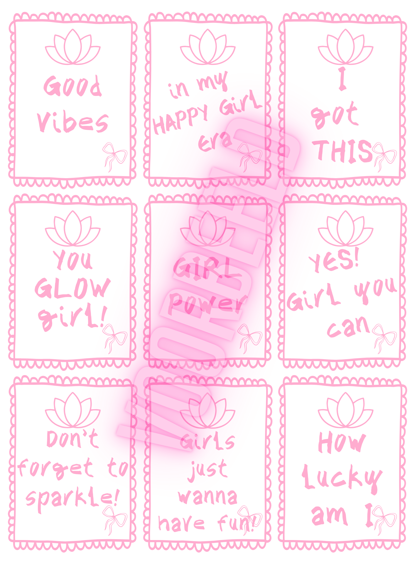 SPA @ Home Party Happy Cards