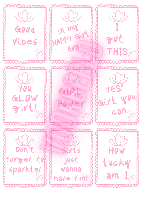 SPA @ Home Party Happy Cards