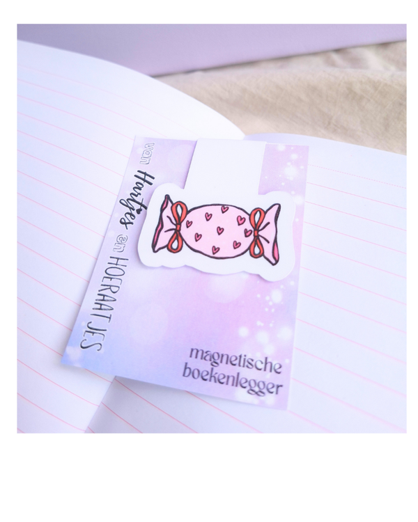 Magnetische Boekenlegger CANDY READ