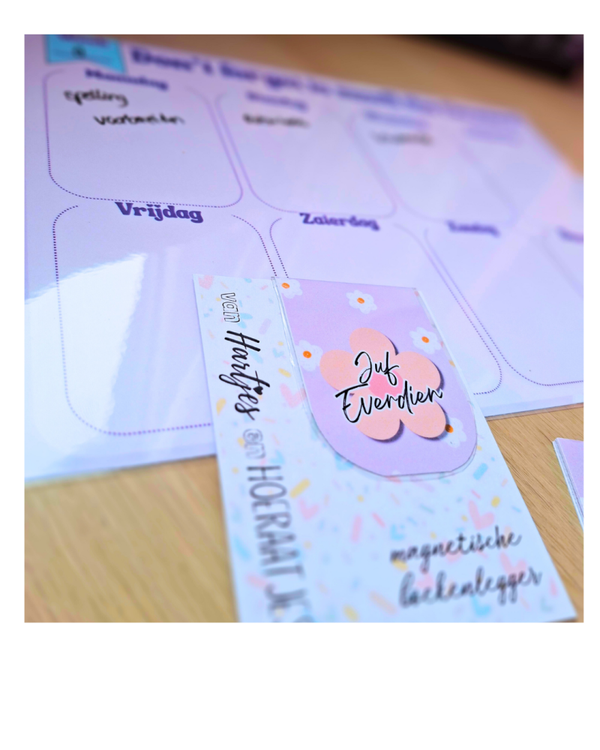Magnetische Boekenleggers – Juf editie
